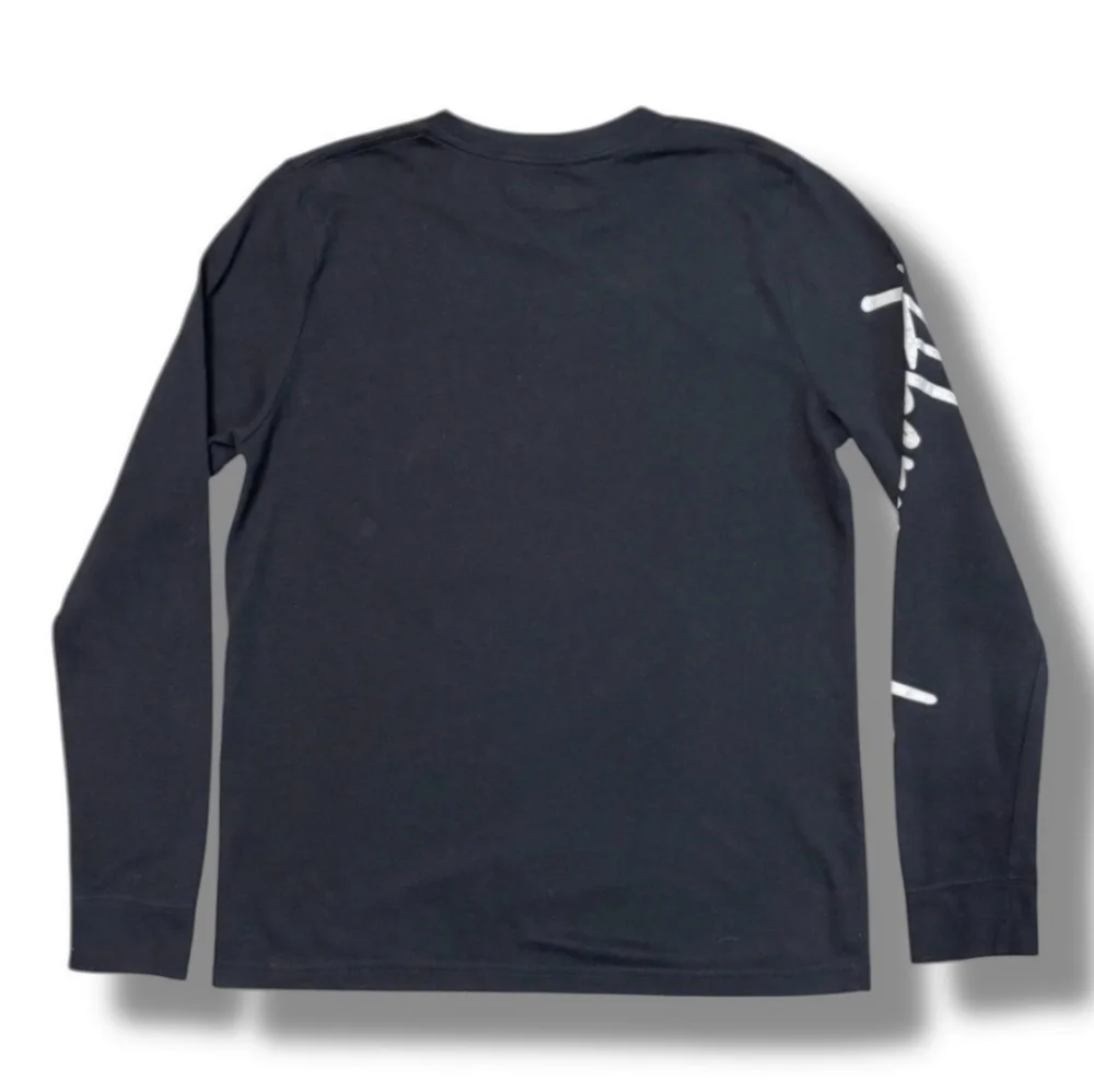 ABERCROMBIE KIDS Black Crew Neck Long Sleeve Graphic Shirt “The Child”
